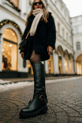 Ženske čizme - LX30175-BLK