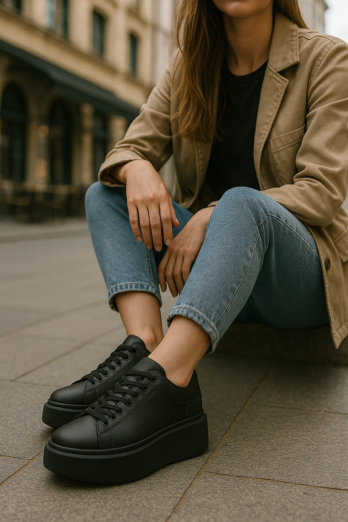 Ženske cipele -DF885-ALL-BLK