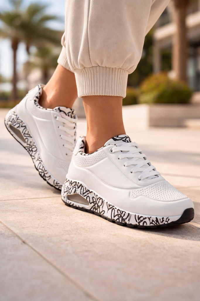 Ženske patike - L30051-WHT/BLK