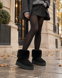 Ženske čizme - LH30073-BLK