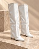 Ženske čizme - LX30154-WHT