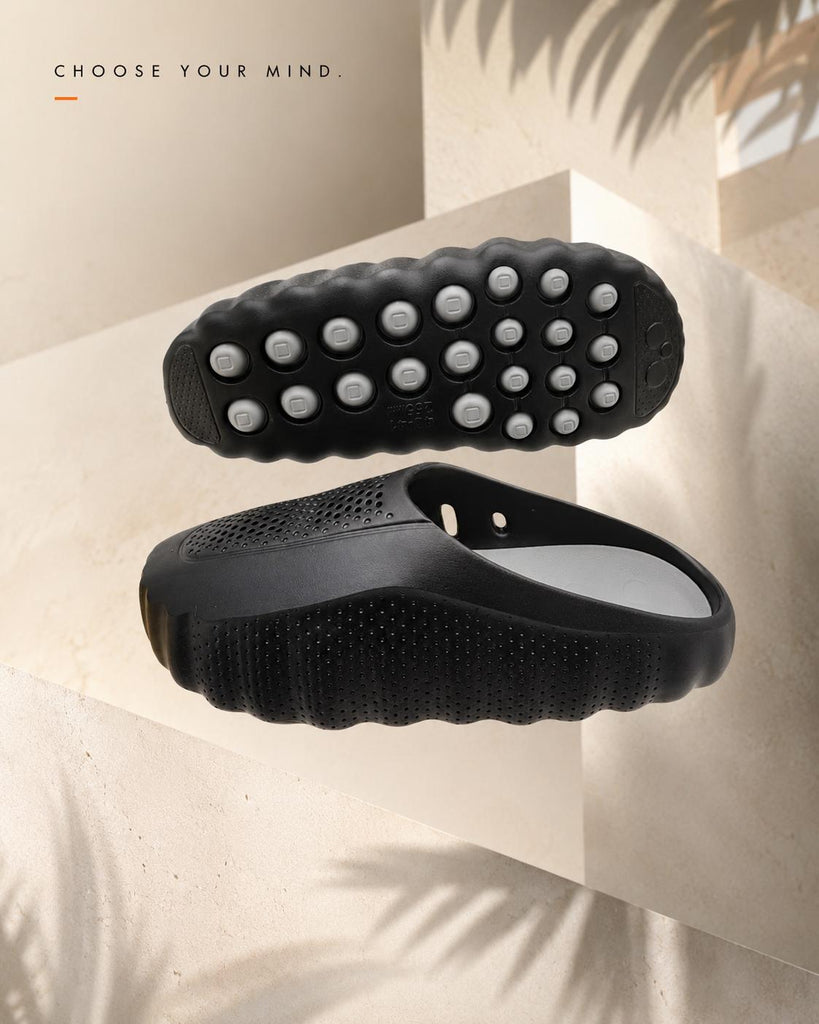 Muške papuče - L9068-BLK/GRY