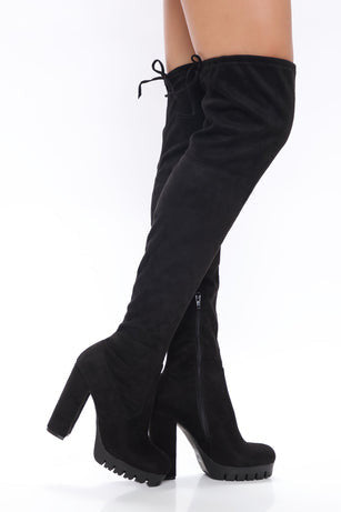 Ženske čizme - HBL-109-BLK-SW